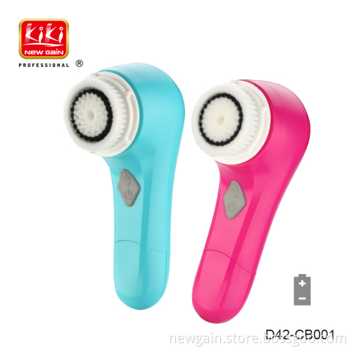 Best Electric Soft Fiber Face Clean Deep Cleansing Wash Pore Facial Brush D42-CB001
